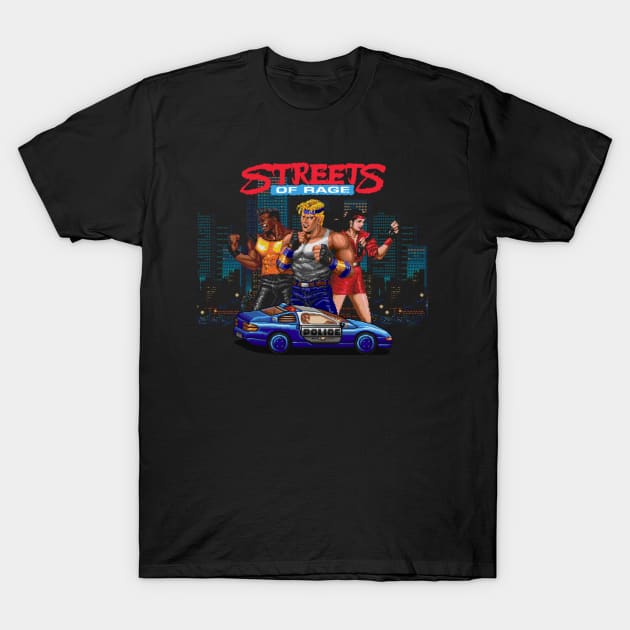 Streets of Rage T-Shirt by GSpark